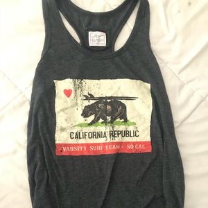 Graphic tank top